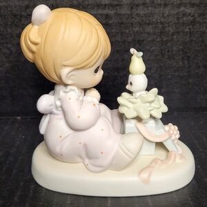 1996 Precious Moments Porcelain Figurine My True Love Gave To Me #529273